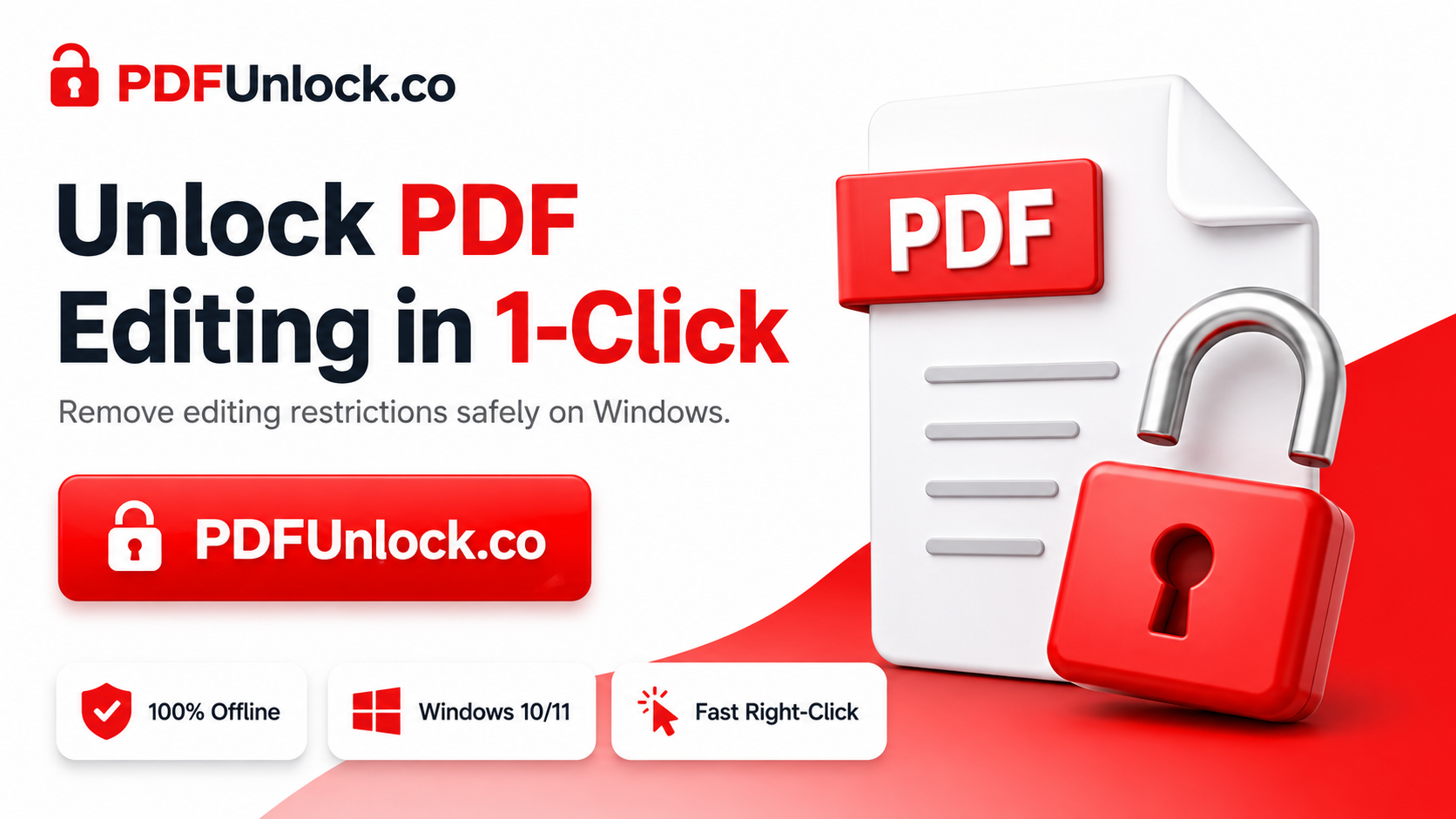 Remove PDF Editing Restrictions Easily