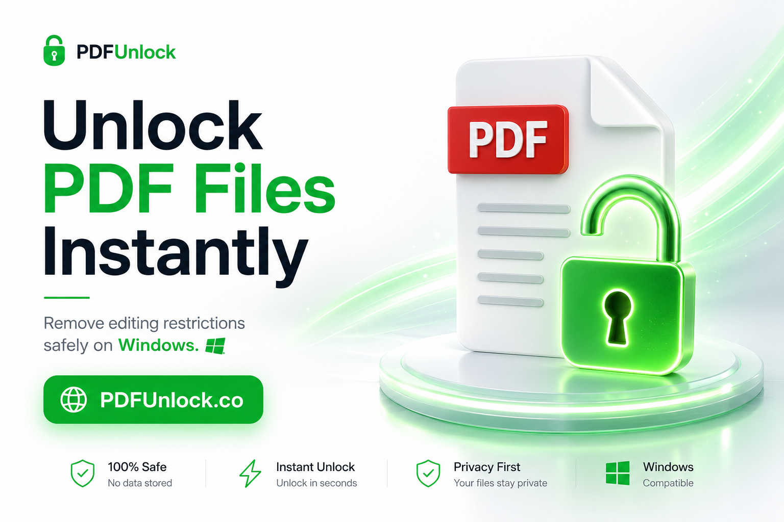 How to Unprotect a PDF on Windows