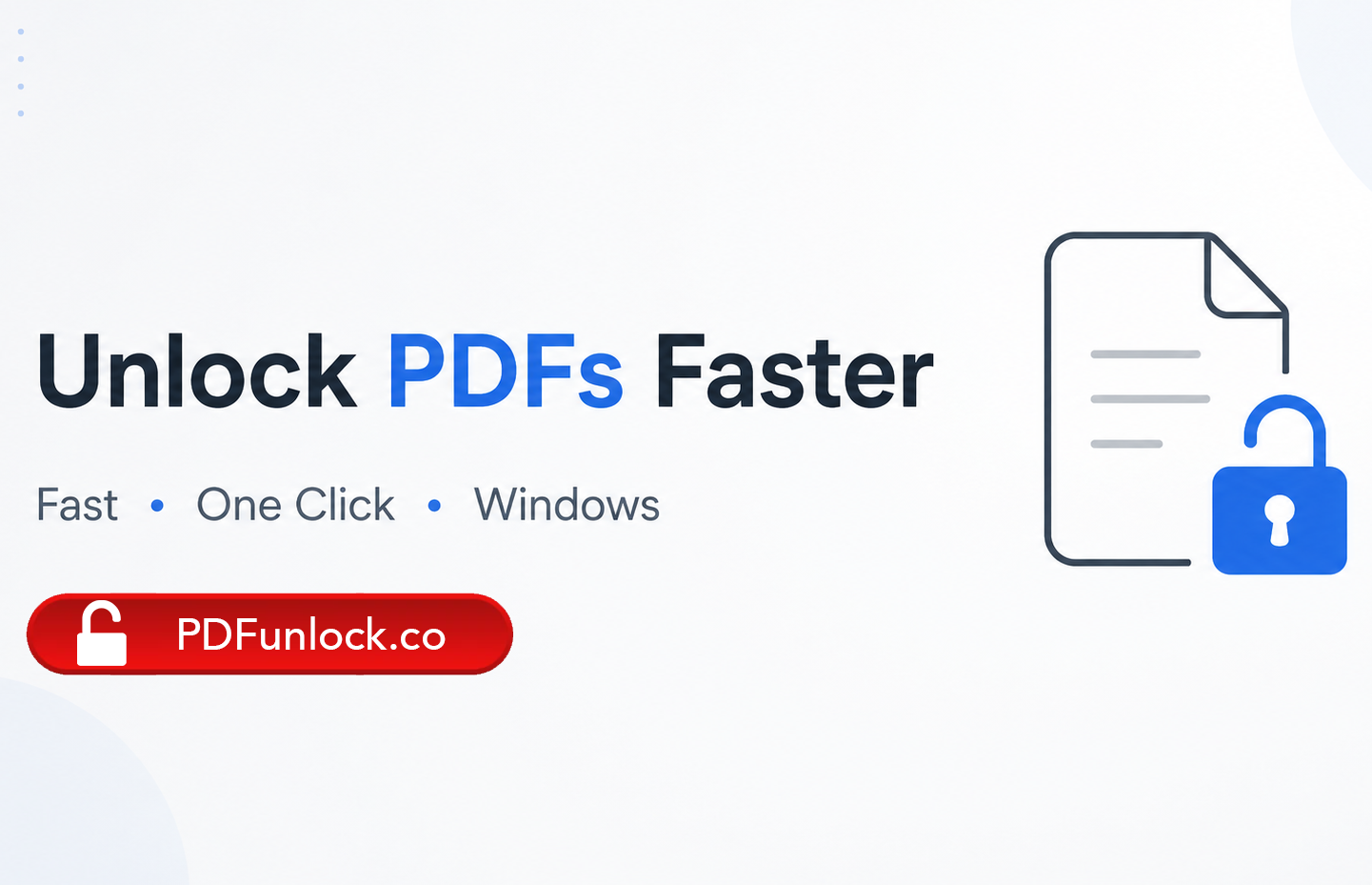 Unlock PDFs Without Adobe Reader