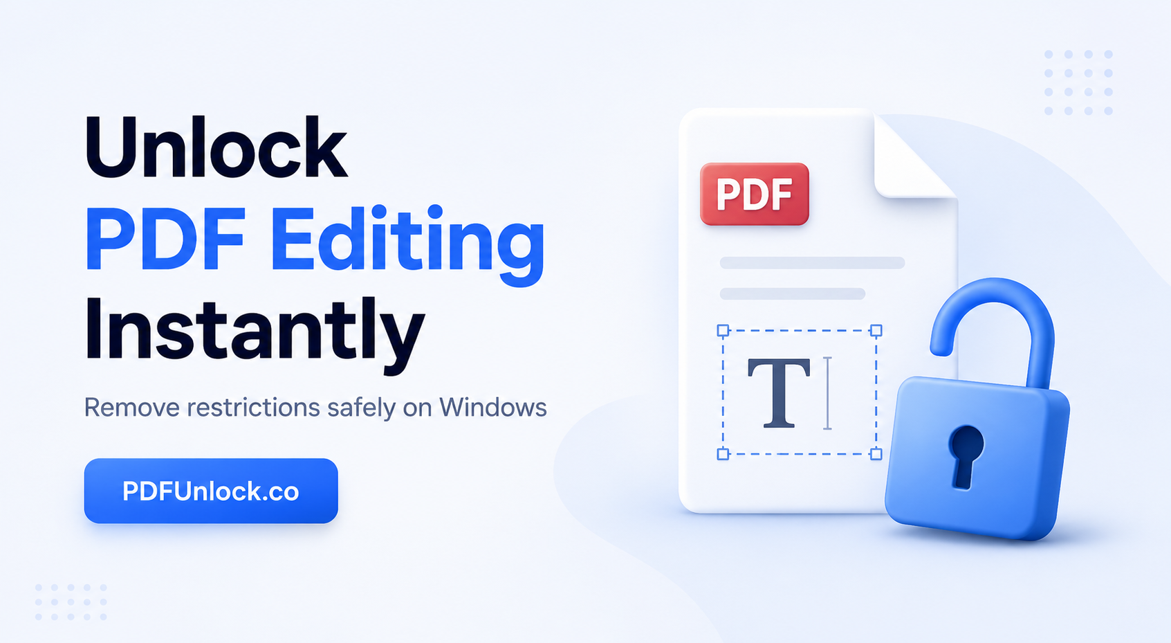 How to Free Locked PDF Documents