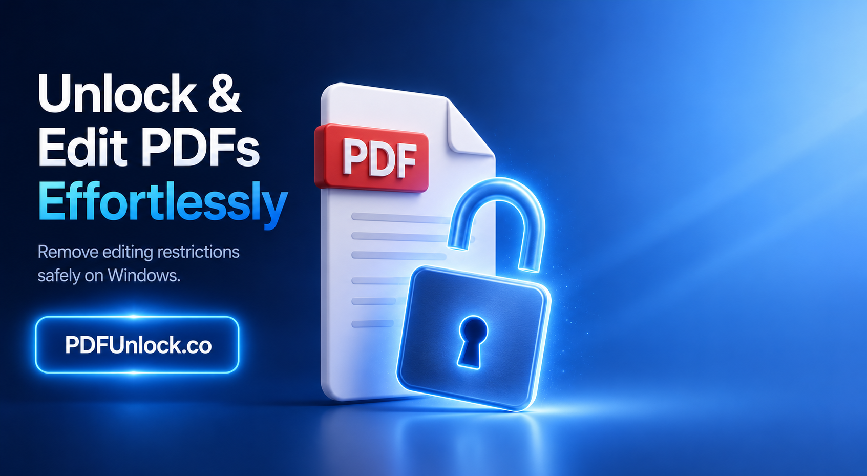 Unlock PDFs Without Uploading Files